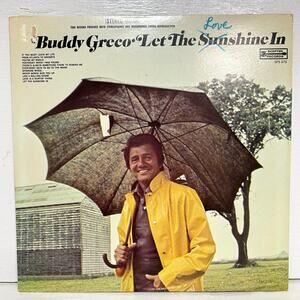 Buddy Greco Let The Sunshine In Vintage Vinyl Album 1969 Scepter Records